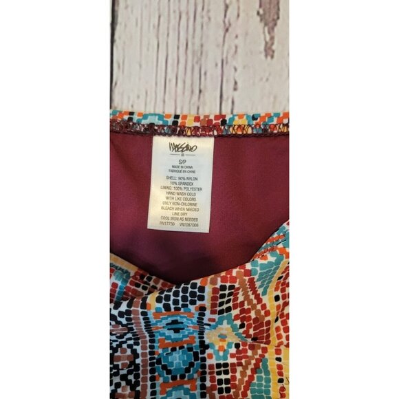 BIKINY SET 2 PIECES WOMENS MOSSIMO MULTICOLOR SIZE SMALL SWIMWEAR - Picture 4 of 7